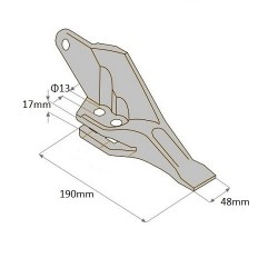 Dinte cupa lateral dreapta 24718080