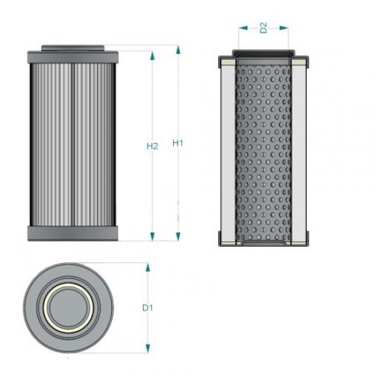 Filtru hidraulic 60/240-150