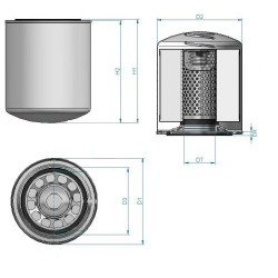 Filtru hidraulic 84257511
