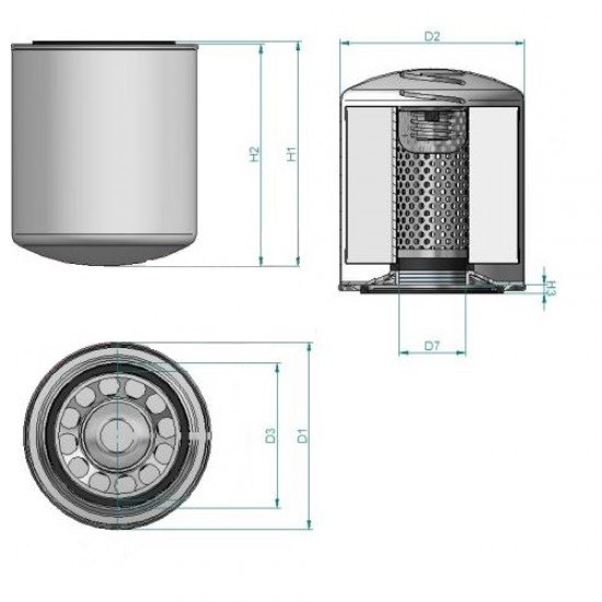 Filtru hidraulic 84257511