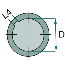 PIESA DE REDUCTIE 1 3/8-22MM 614397001