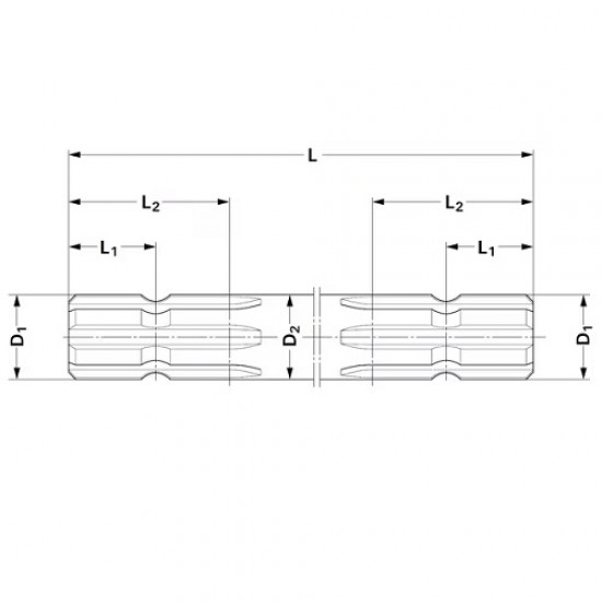 CAP DE ARBORE 350MM 1-3/8 6735352KR