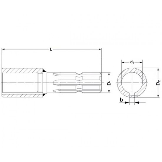 REDUCTIE 1 3/8-6X35MM 671018