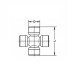 CRUCE CARDAN 24.6X61.8