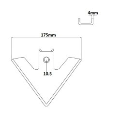 Brazdar tip laba de gasca CP5175