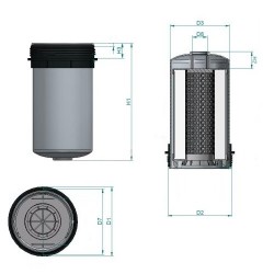 Filtru motorină DZ115391