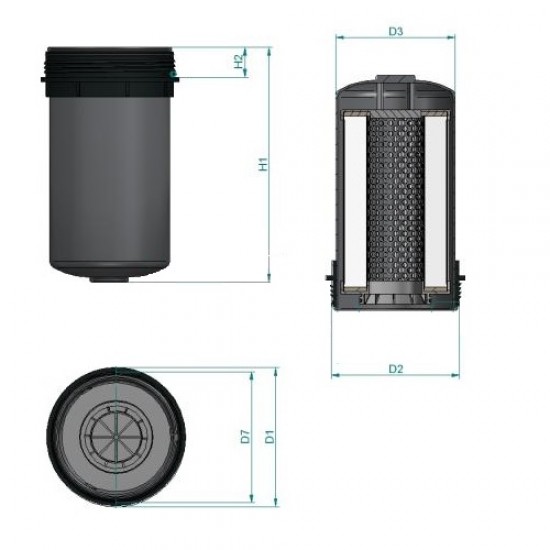 Filtru motorină DZ115392
