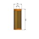 Filtru combustibil E501KPD559