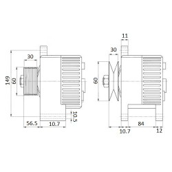 ALTERNATOR AAK4860