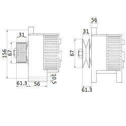 Alternator DZ123153