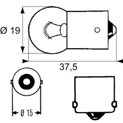 BEC R5W 12V 8GA002071121