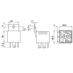 RELEU BOSCH 495546