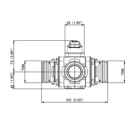 ROBINET CU BILA 3 CAI T6 453014S66