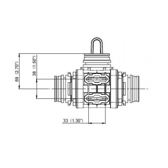 ROBINET CU BILA 3 CAI T6 453014S66