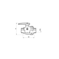 ROBINET CU BILA 2 CAI T6 45514406