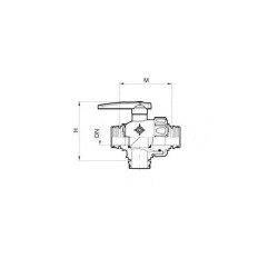 ROBINET CU BILA 3 CAI T6 45524446