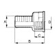 RACORD FURTUN 50MM X 2" MAMA 100750AV