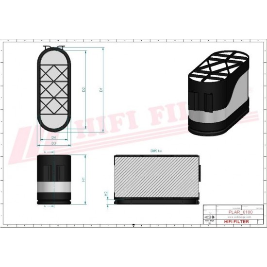 FILTRU AER POWERCORE