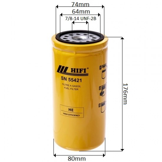FILTRU COMBUSTIBIL SN55421