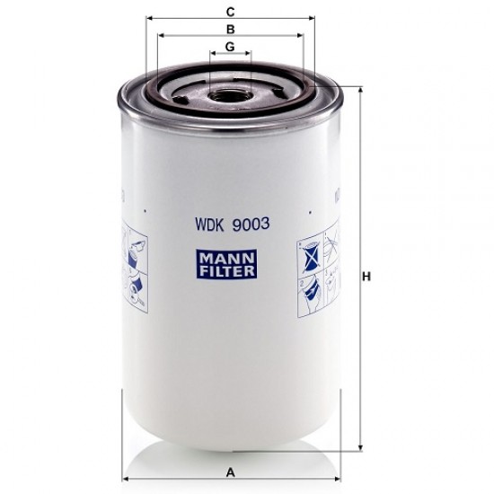 FILTRU COMBUSTIBIL WDK9003