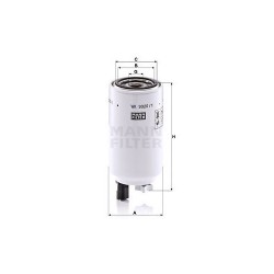 FILTRU COMBUSTIBIL WK9020/1x
