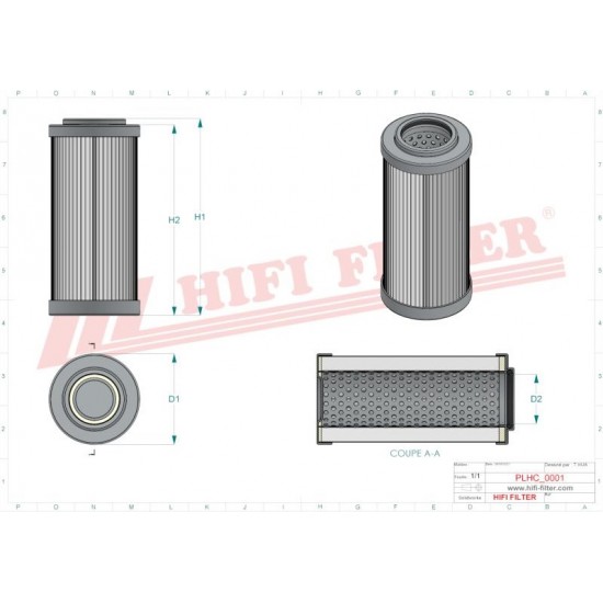 FILTRU HIDRAULIC SH75203