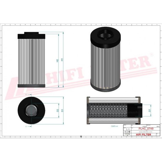 FILTRU HIDRAULIC SH75459