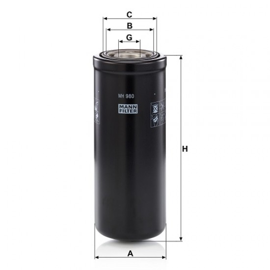 FILTRU HIDRAULIC CUTIE VITEZE AUTOMATA WH980