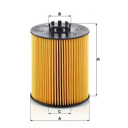 FILTRU ULEI MOTOR RE509672