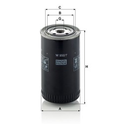 FILTRU ULEI W950/7