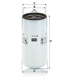 FILTRU ULEI WP12308