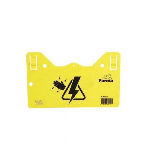 SEMN AVERTIZARE GARD ELECTRIC 702009FA
