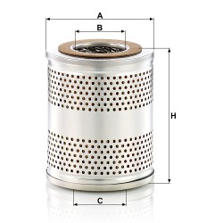 FILTRU,SISTEM HIDRAULIC PRIMAR H1263/1X