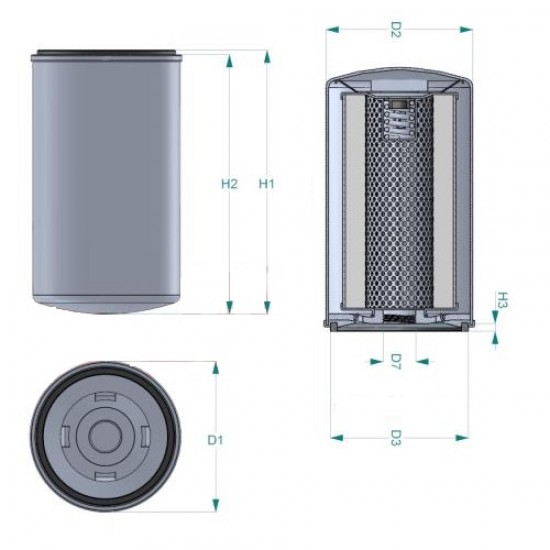 Filtru hidraulic HF35467