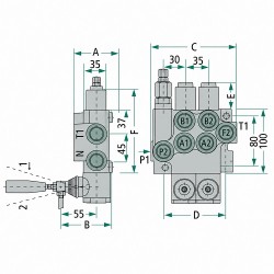 Distribuitor hidraulic