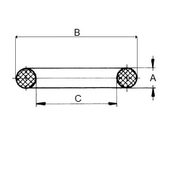 Garnitura piston 100x84.5x6.3 ZAS10084563T764