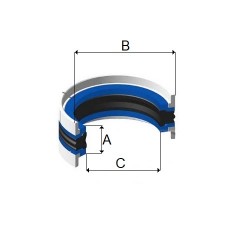 GARNITURA PISTON 100x75x22.4