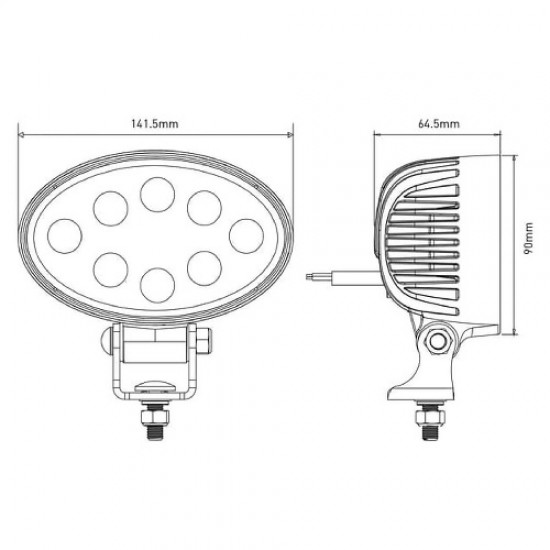 LAMPA DE LUCRU LED LA10058