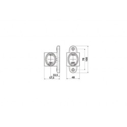 LAMPA INDICATOR GABARIT 157627
