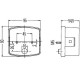 LAMPA SPATE STANGA 2SD002776231