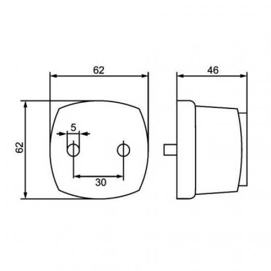 LAMPA INDICATOR GABARIT 367687
