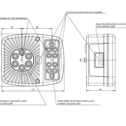 LAMPA SPATE LA40021