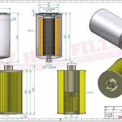 Filtru combustibil KN70303