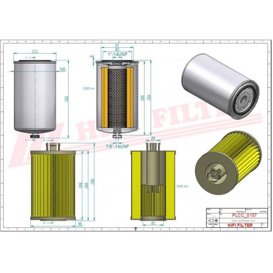 Filtru combustibil KN70303