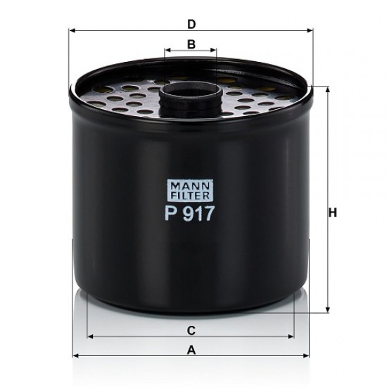 Filtru combustibil P917X