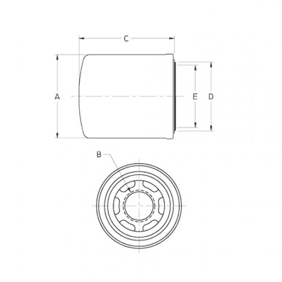 Filtru hidraulic P551756