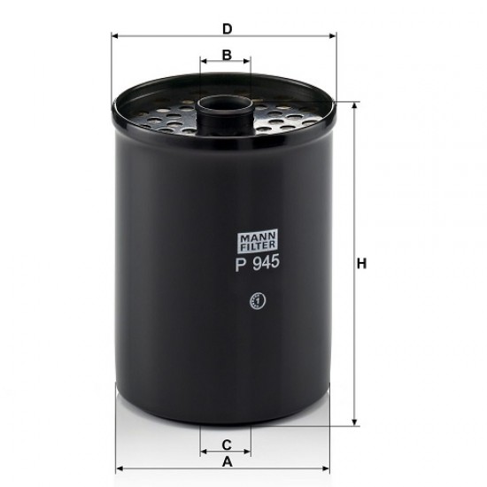 Filtru combustibil P945X