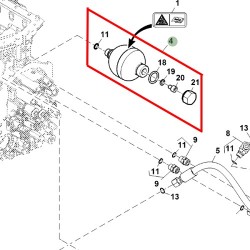  ACUMULATOR HIDRAULIC RE321770