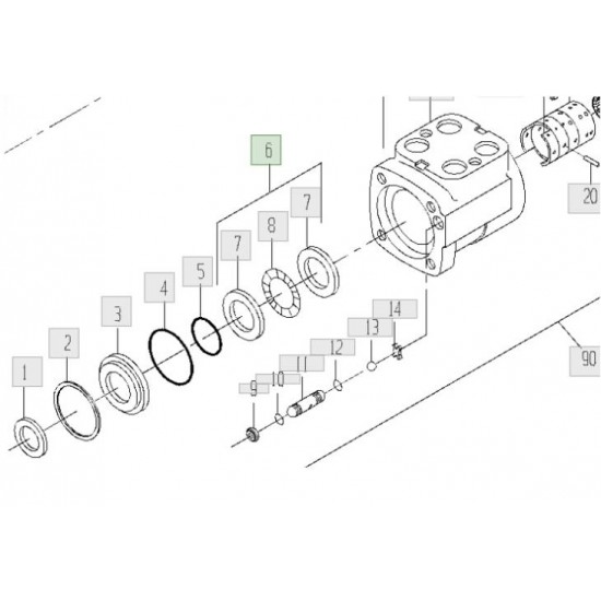 KIT RULMENT RE58878
