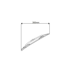 LAMELA STERGATOR 360mm WBU036